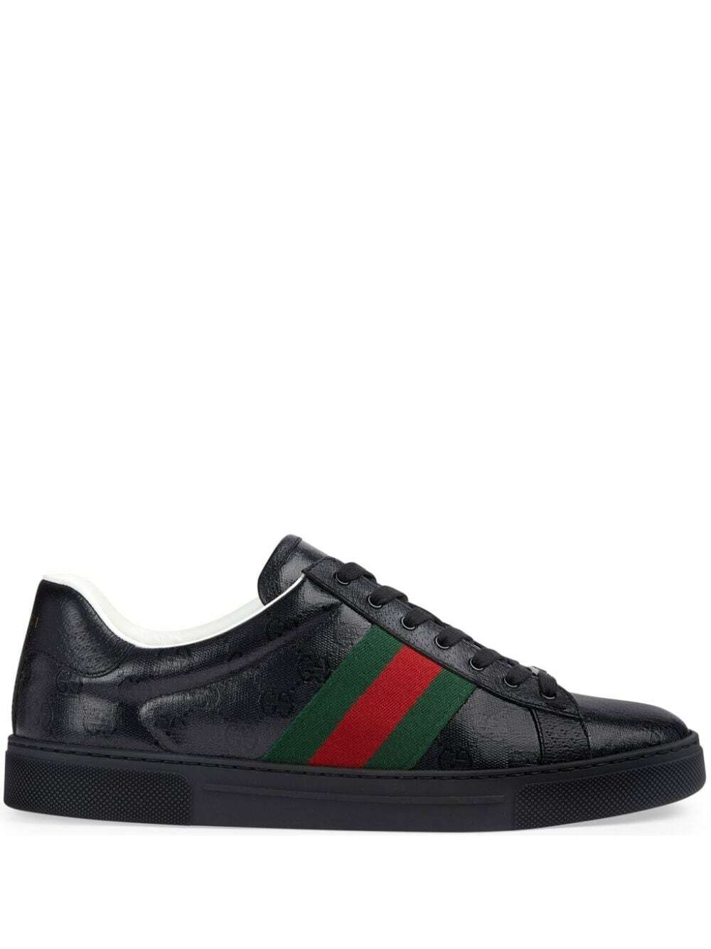 Photo: GUCCI - Ace Web Detail Sneakers