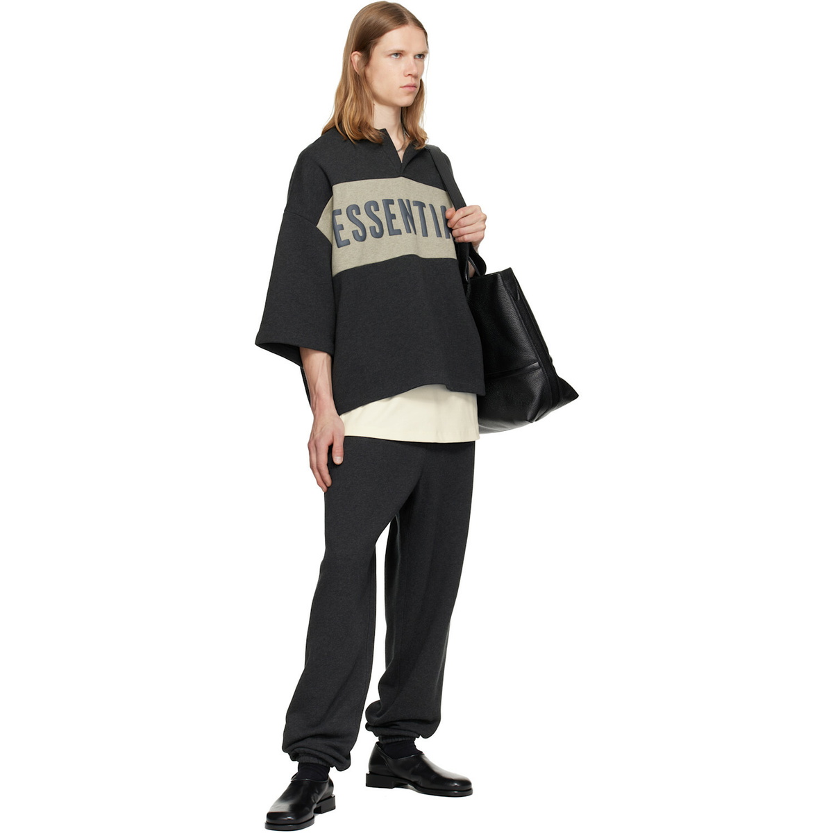 Fear of God ESSENTIALS Gray Classic Fleece Sweatpants