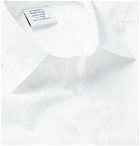 Vetements - Oversized Embellished Cotton-Poplin Shirt - White