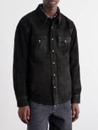 RRL - Willett Suede Jacket - Black