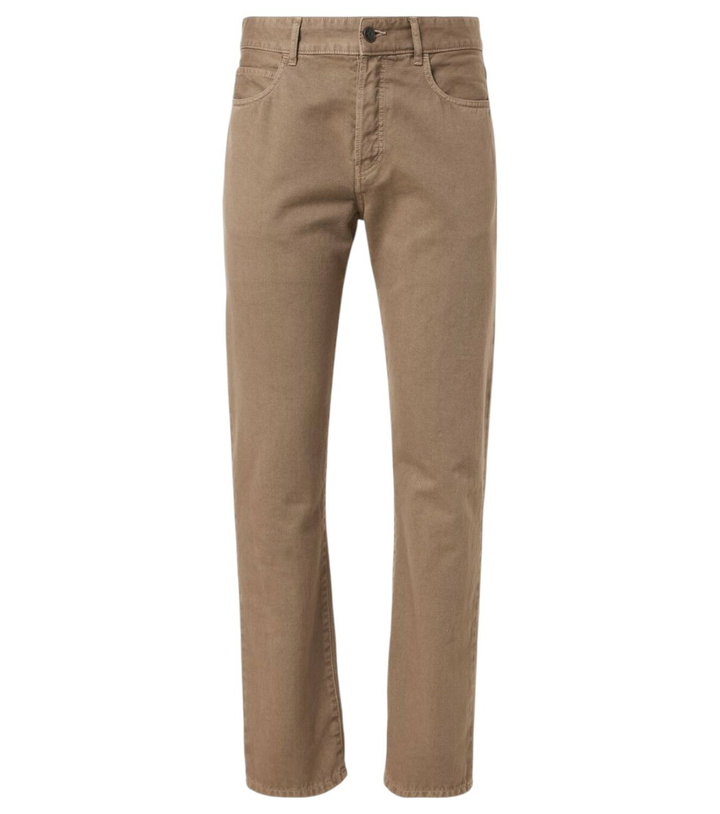 Photo: The Row Carlisle mid-rise slim jeans