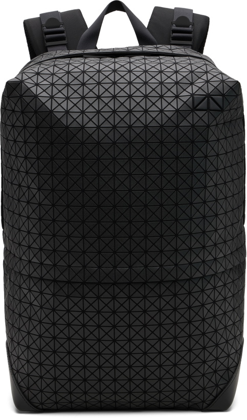 Photo: BAO BAO ISSEY MIYAKE Black Liner Backpack