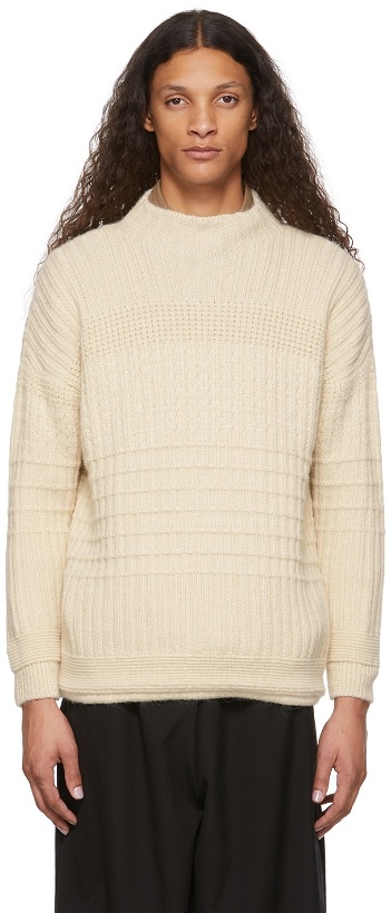 Photo: Toogood Off-White 'The Ploughman' Crewneck Sweater
