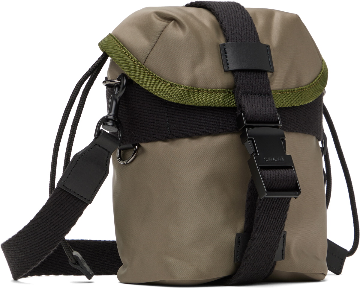 【sacai】Alice Crossbody Pack sacai Taupe Alice Crossbody Bag Sacai