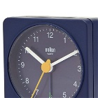 Braun Classic Travel Alarm Clock in Blue