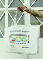 Space Available Ocean Mapping Tote Bag