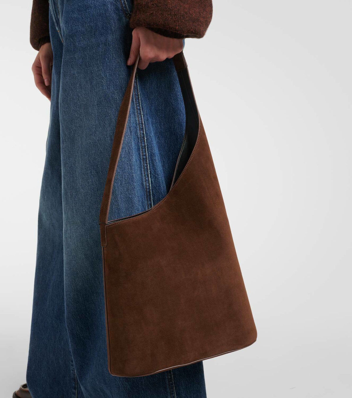 Aesther Ekme Lune Large suede tote bag Aesther Ekme