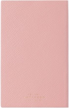 Smythson Pink Panama Notebook