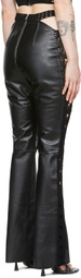 Dion Lee Black Leather Pants