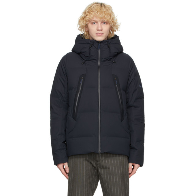 Descente Allterrain Navy Down Mizusawa Mountaineer Jacket