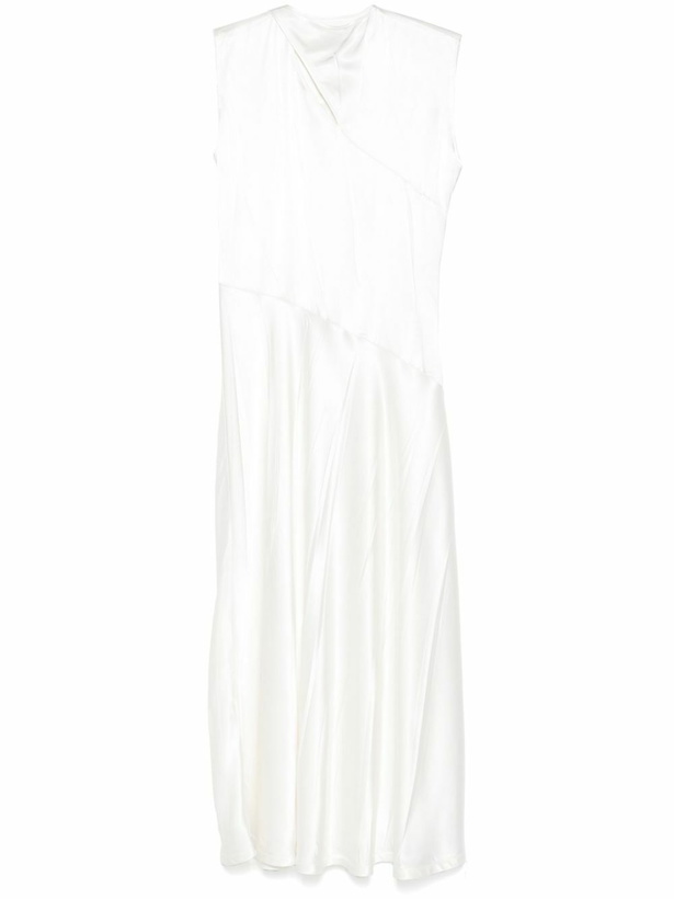 Photo: Jil Sander Satin Midi Dress