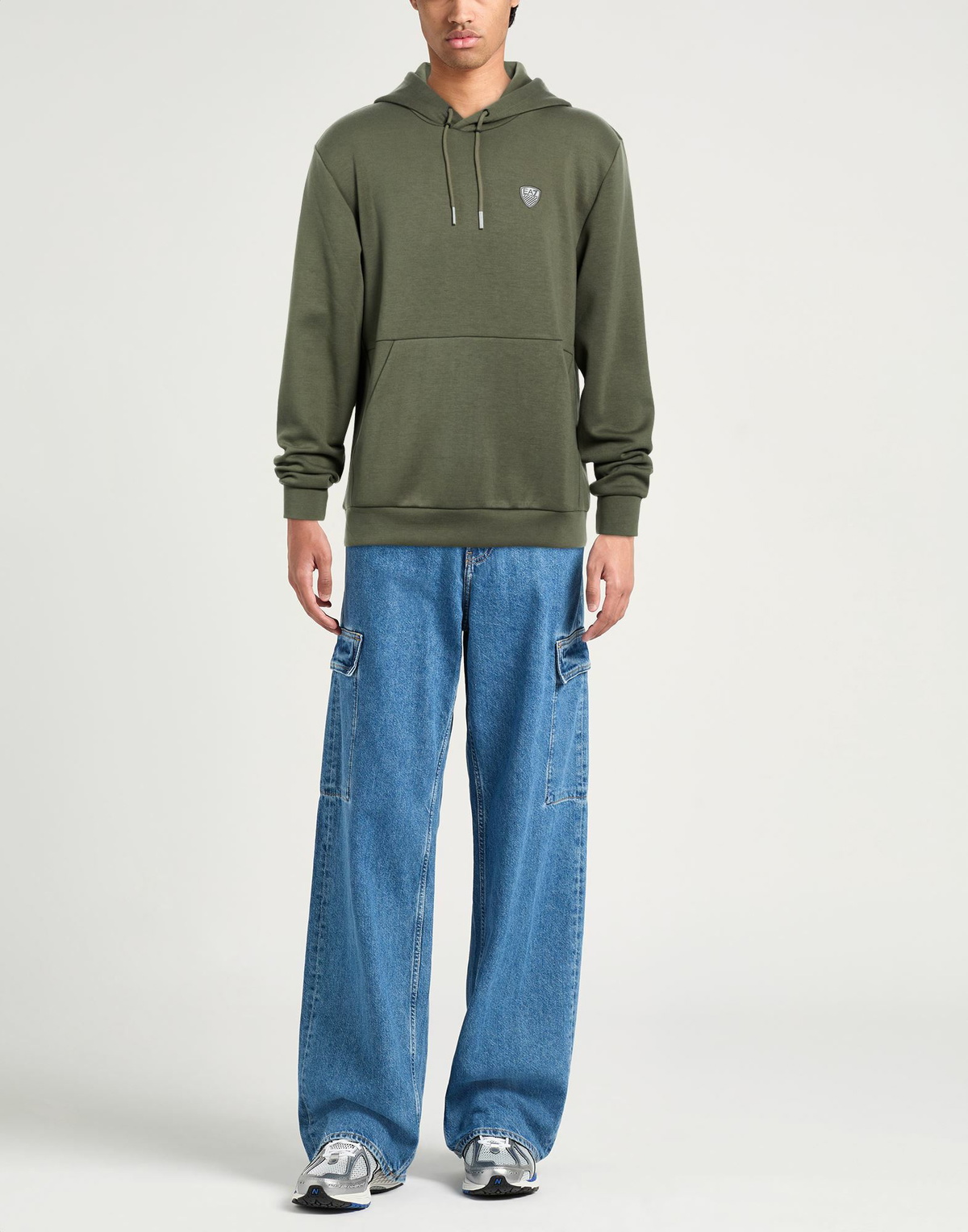 Ea7 Mens Sweatshirt in Military green
