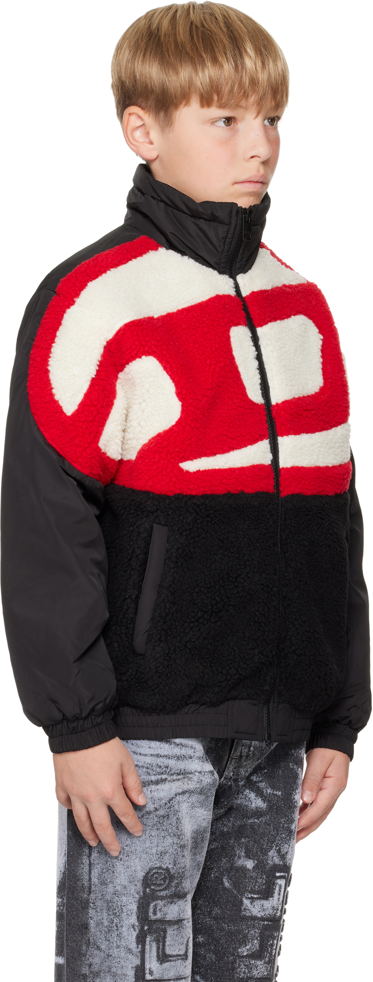 Diesel Kids Black Jsovady Jacket Diesel