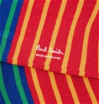 PAUL SMITH - Quay Striped Cotton-Blend Socks - Multi