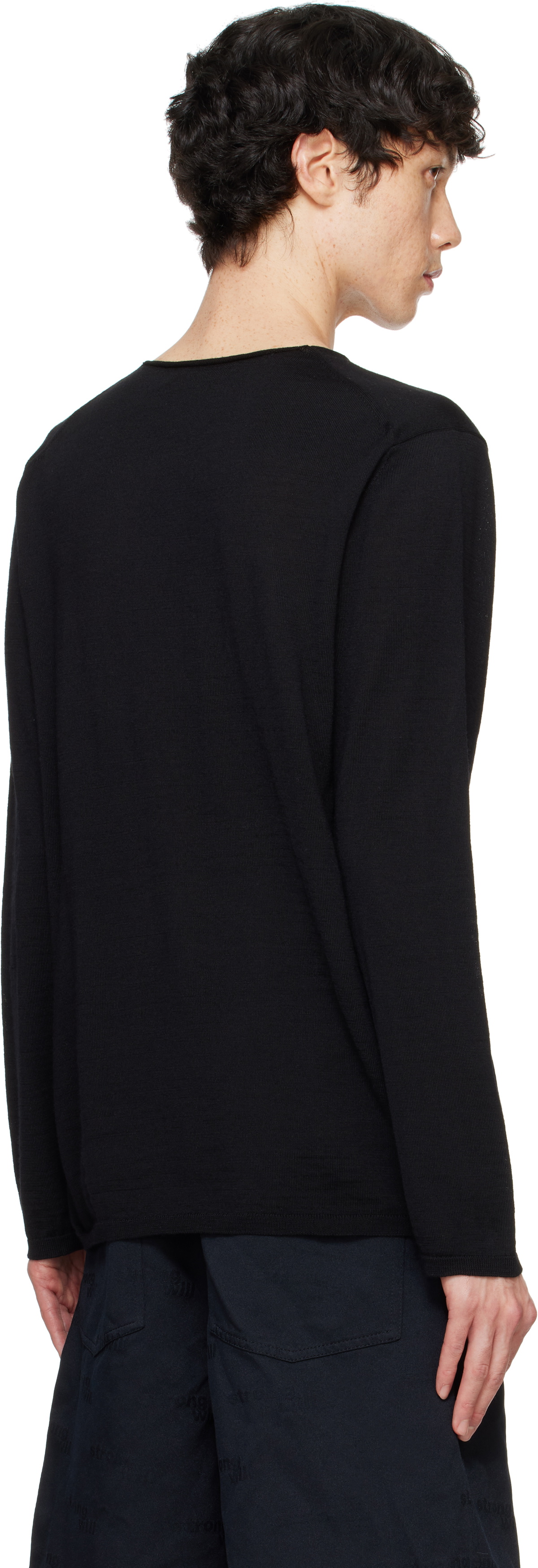 Comme des Garçons Shirt Black 'Freedom' Sweater