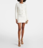 Nina Ricci Cotton-blend tweed cardigan