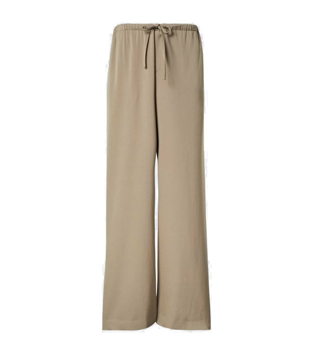 The Row Donatello wool wide-leg pants The Row