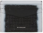 Givenchy Black & White Chito Edition Leather Card Holder