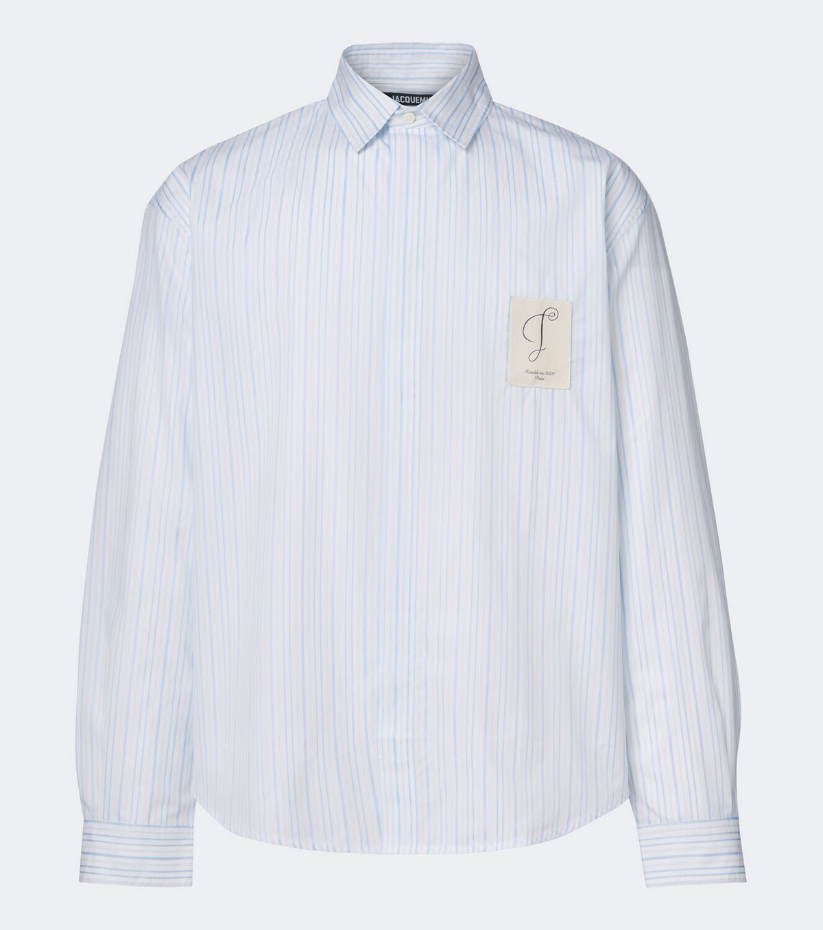 Jacquemus Simon striped cotton shirt