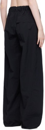 Talia Byre Black Drawstring Trousers