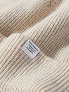 Norse Projects - Logo-Appliquéd Ribbed Merino Wool Beanie