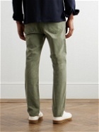 Boglioli - Straight-Leg Cotton-Blend Trousers - Green