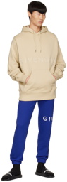 Givenchy Beige 4G Embroidered Hoodie