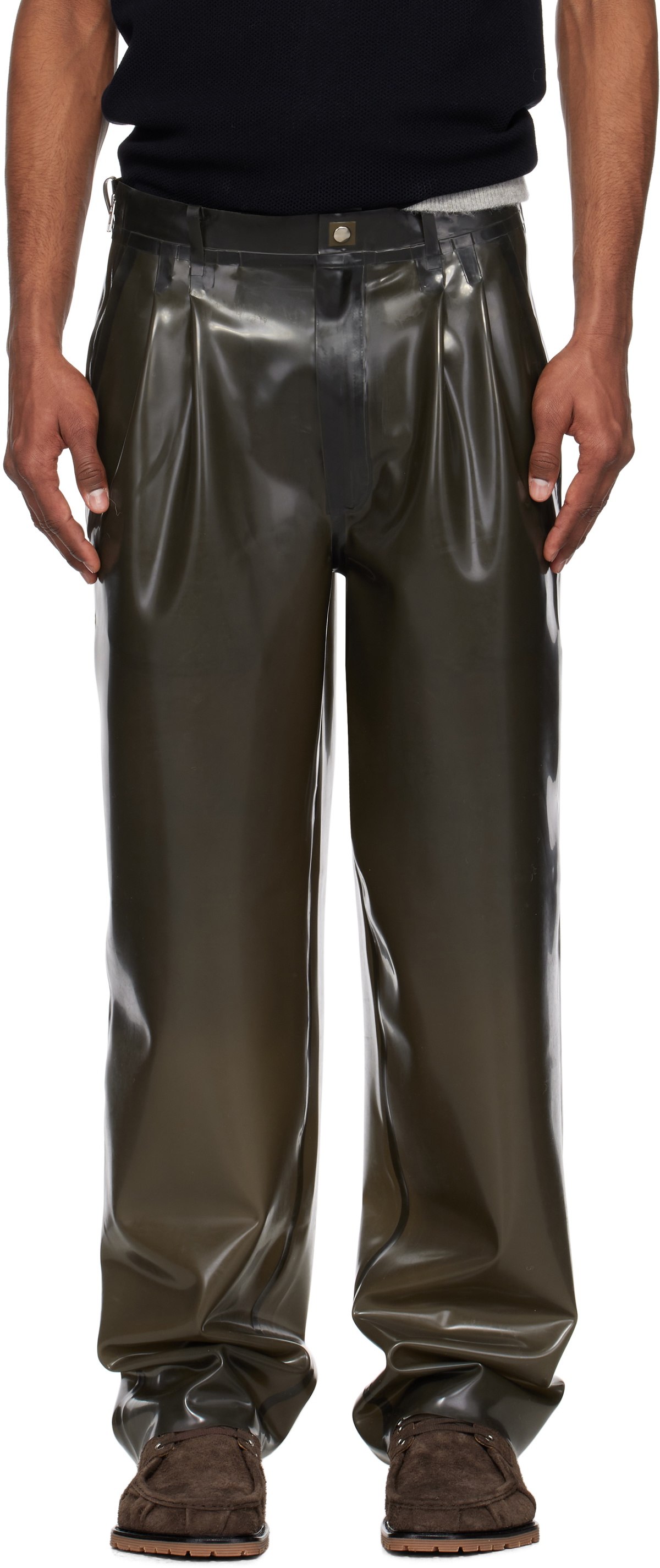 Magliano Black Huge Trousers Magliano