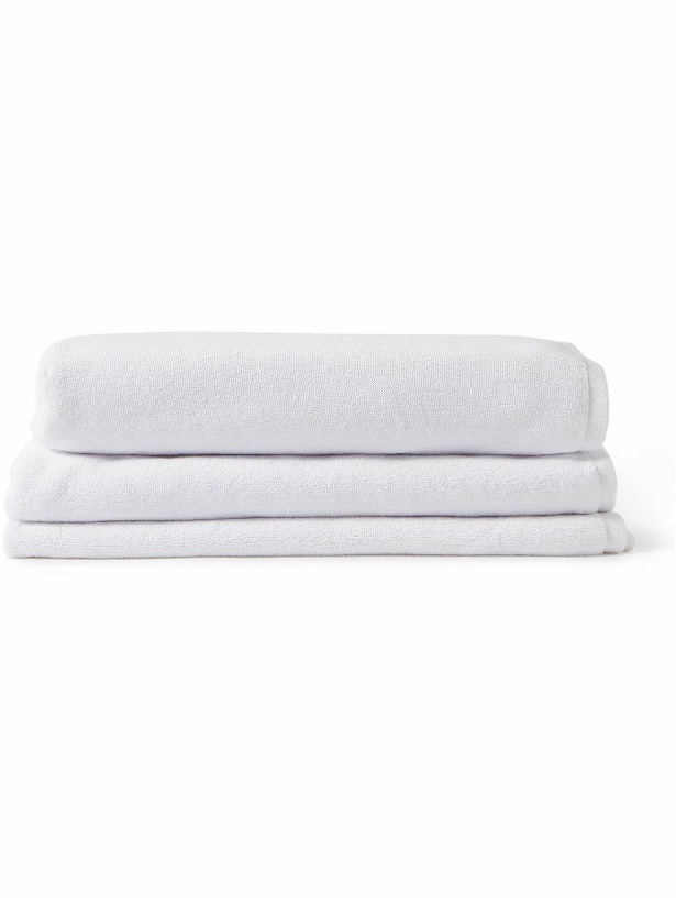 Photo: Paul Smith - Set of Three Signature Stripe Cotton-Terry Bath Towel
