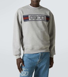 Gucci Gucci Web cotton jersey sweatshirt