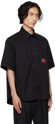 Hugo Black Patch Shirt