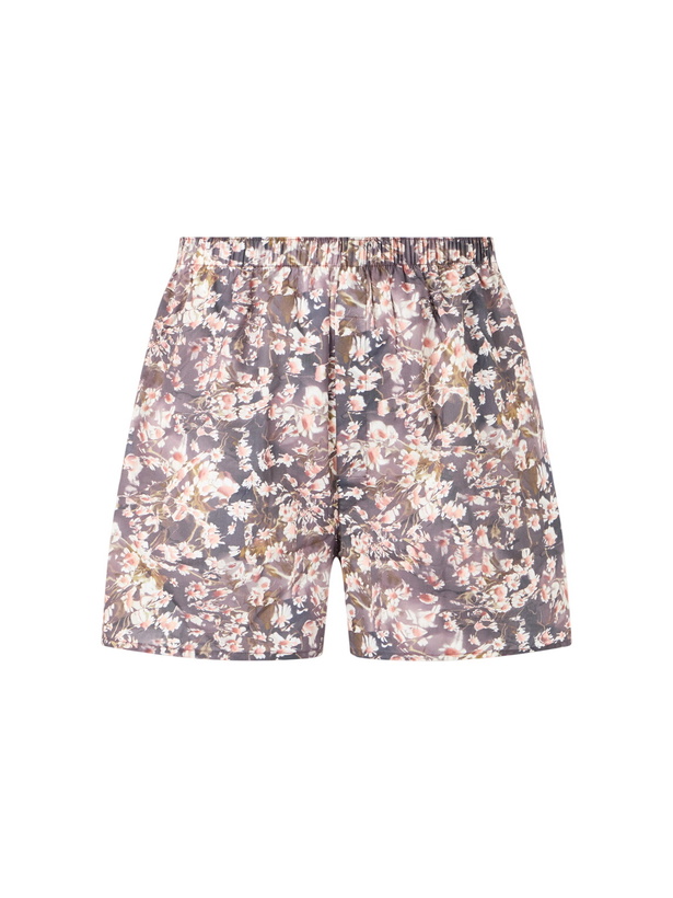 Photo: Sunspel - Printed Cotton Boxer Shorts - Brown
