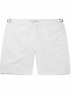 Orlebar Brown - Dane Long-Length Swim Shorts - White