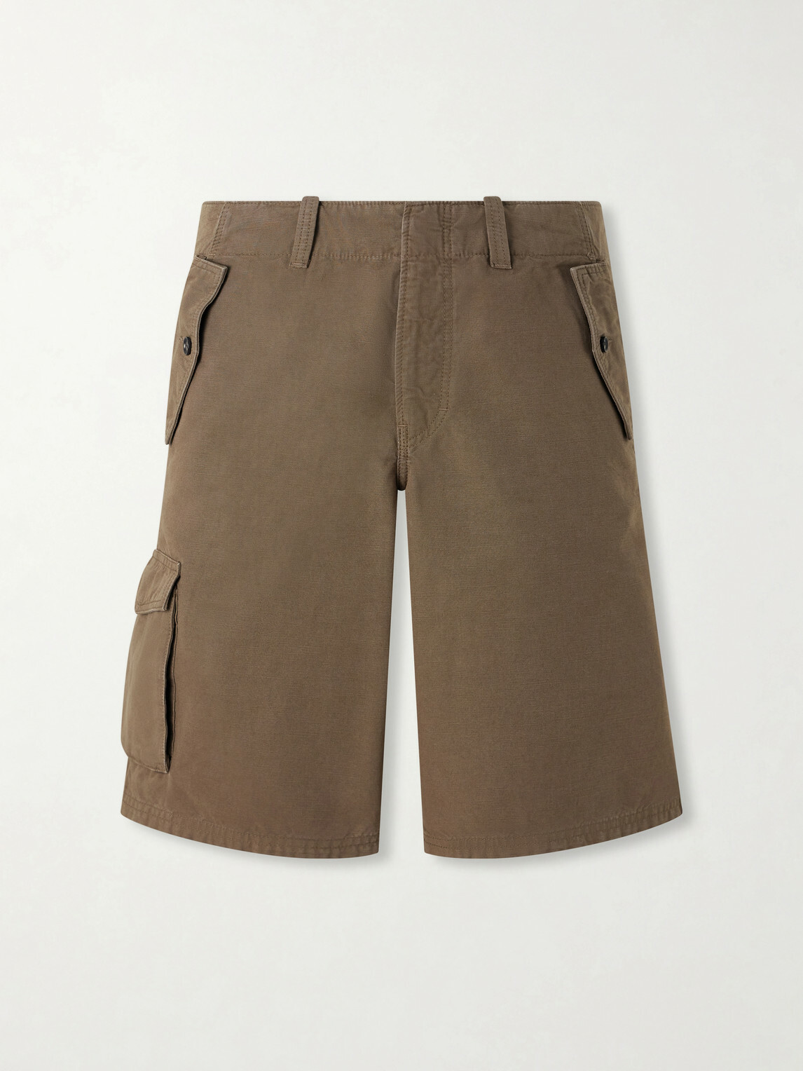 Jeanerica - Monti Straight-Leg Cotton Shorts - Brown