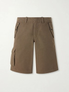 Jeanerica - Monti Straight-Leg Cotton Shorts - Brown