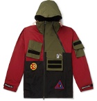 Billionaire Boys Club - Expedition Logo-Appliquéd Cotton-Blend Hooded Jacket - Multi