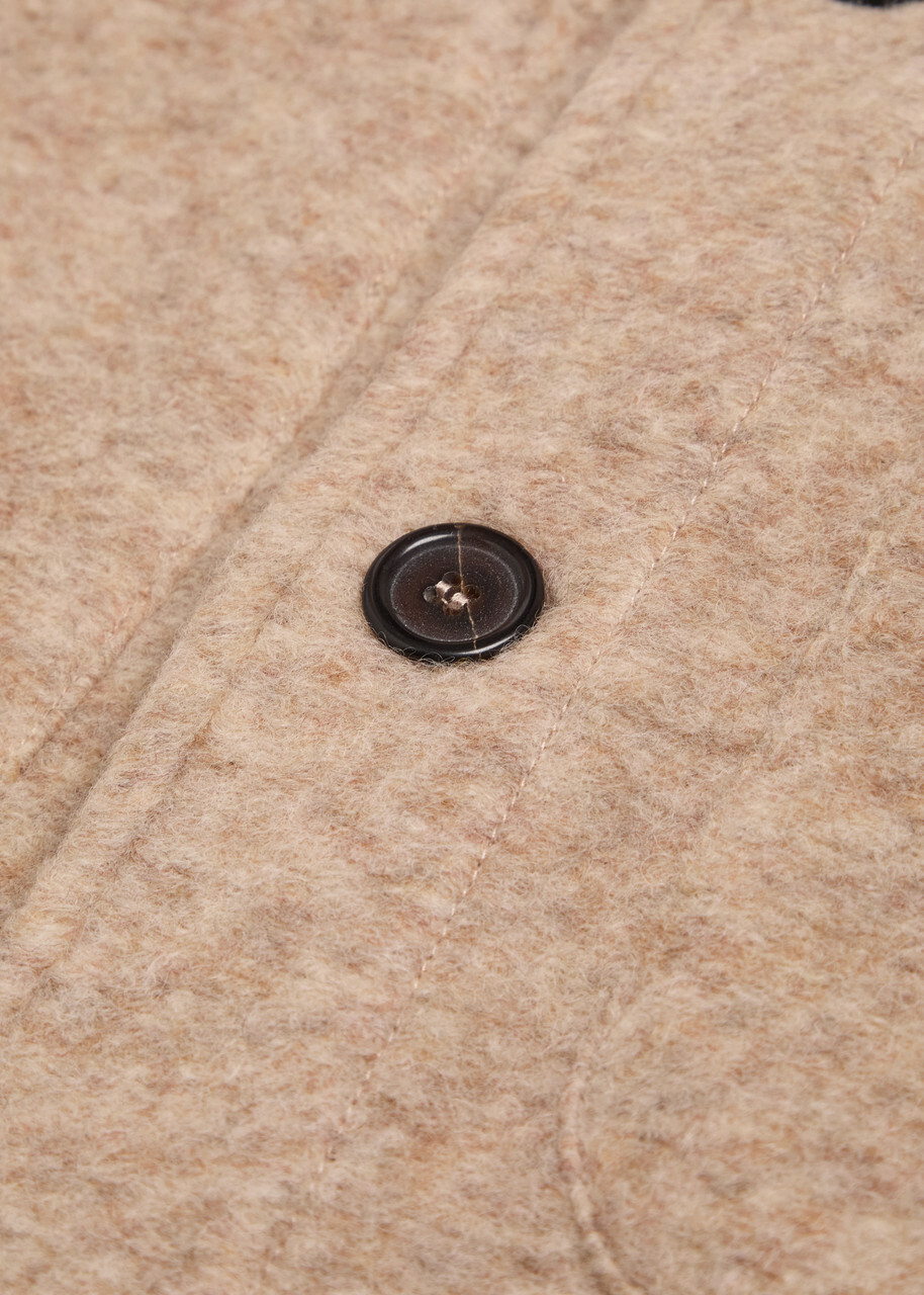 Universal Works Wool-blend Jacket Beige