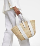 Chloe - Sense Medium raffia tote bag