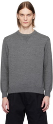 Reigning Champ Gray Cotton Slub Laurel Sweater