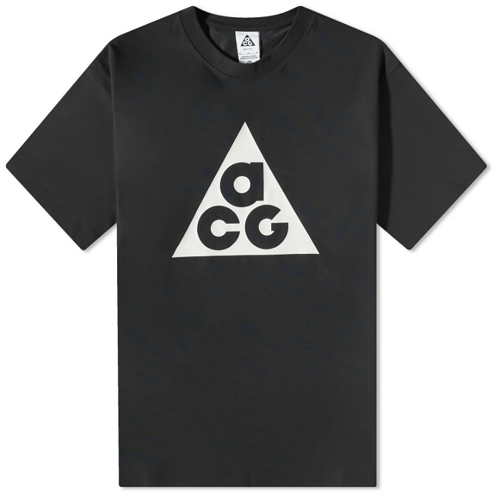 Photo: Nike Men's ACG Big Logo T-Shirt in Black