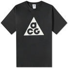 Nike Men's ACG Big Logo T-Shirt in Black