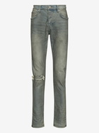 Purple Brand Distressed Slim Leg Jeans