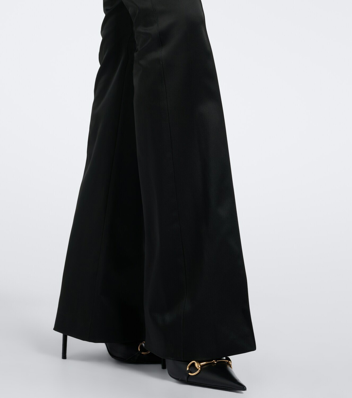 Gucci Satin flared pants