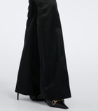 Gucci Satin flared pants