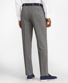 Brooks Brothers Men's Milano Fit Cool Micro-Check Trousers | Grey