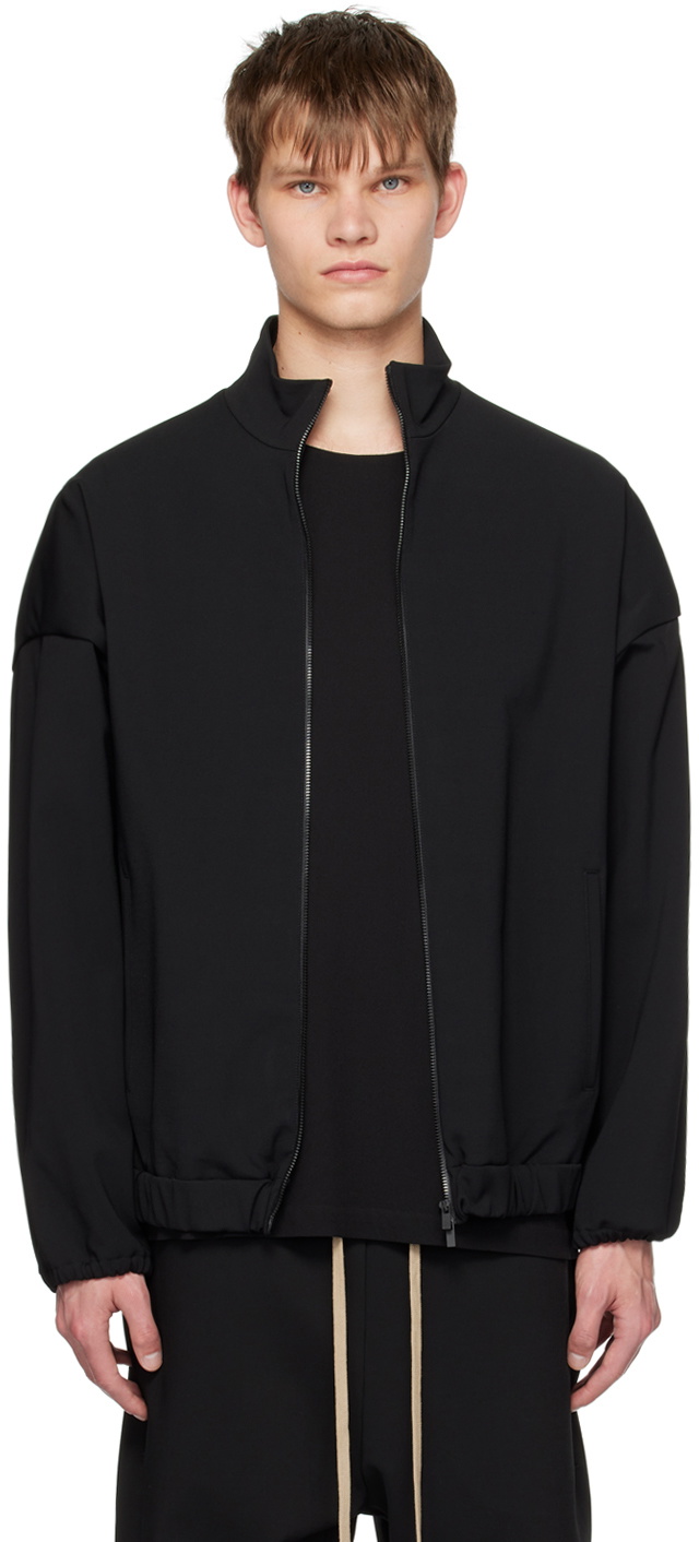 Fear of God Black Embossed Track Jacket Fear Of God