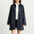 Peachy Den Women's Cheri Mac Jacket in Navy