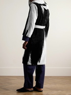 Missoni Home - Skunk Belted Cotton-Terry Hooded Robe - Black