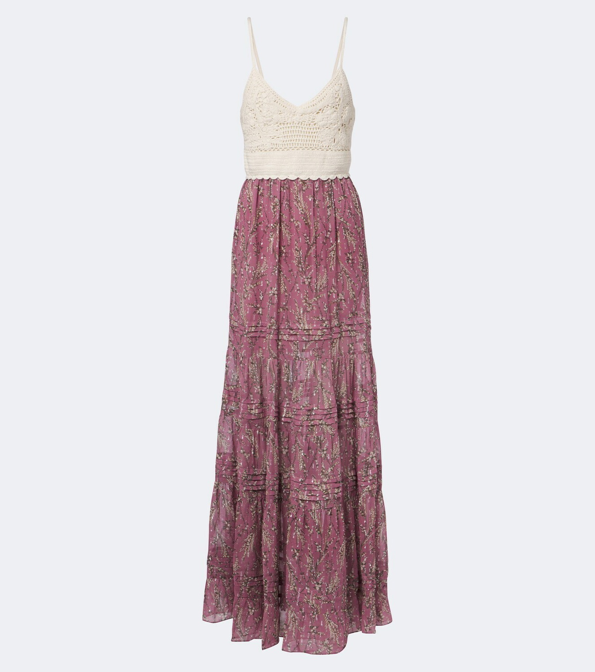 Veronica Beard Josiane floral maxi dress