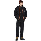 Heron Preston Black Carhartt Edition Crystal Trousers